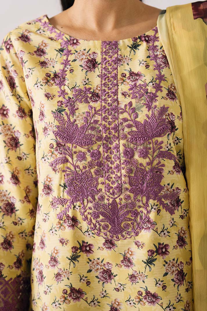 Imrozia Premium | Floral Atelier Lawn | IPL-16 Jasmine Atelier