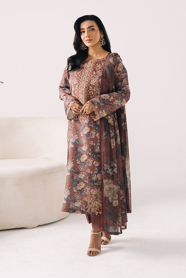 Imrozia Premium | Floral Atelier Lawn | IPL-24 Petunia Dream