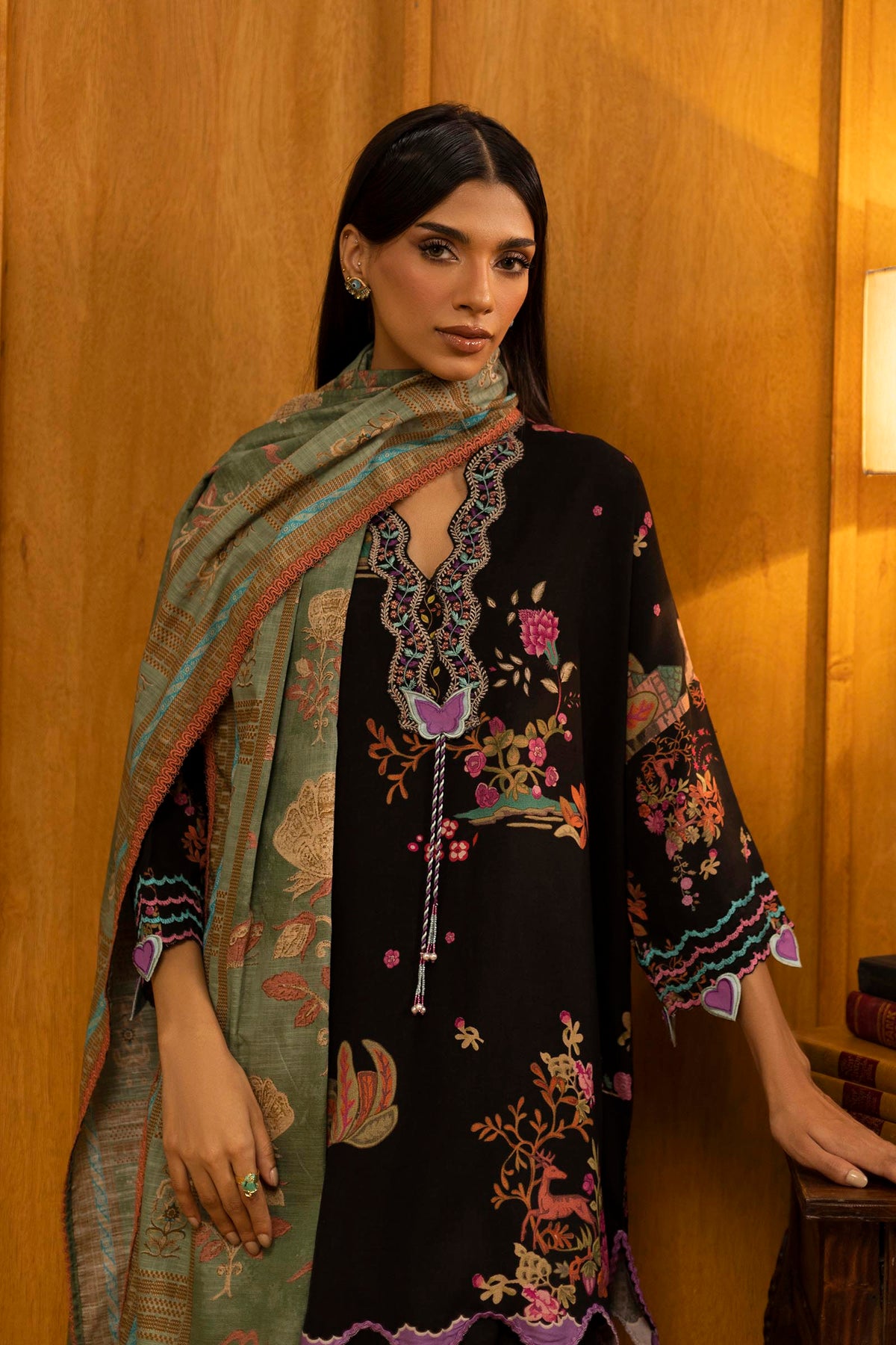 Sana Safinaz | Muzlin Winter 25 | 014B