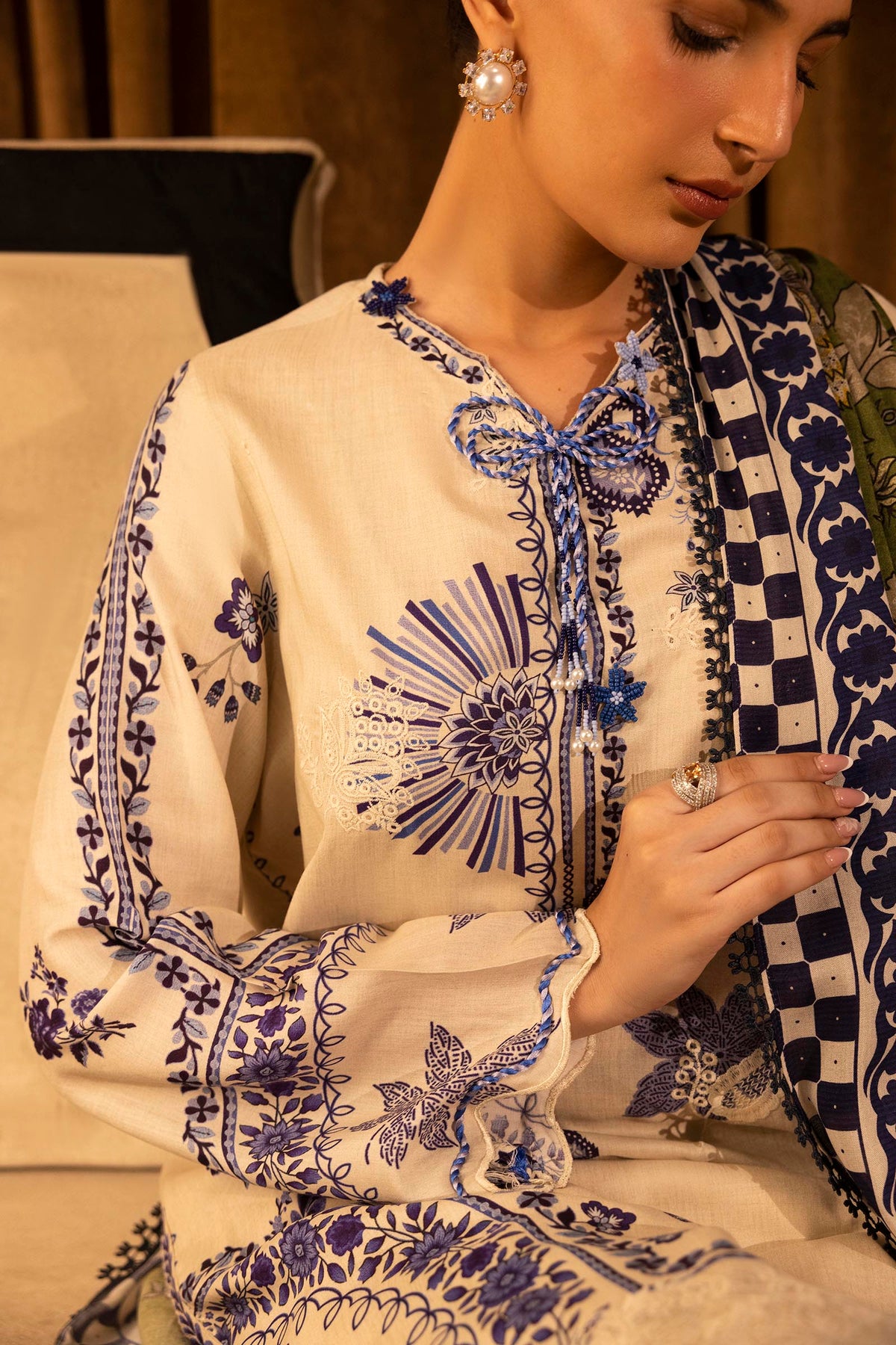 Sana Safinaz | Muzlin Winter 25 | 020B