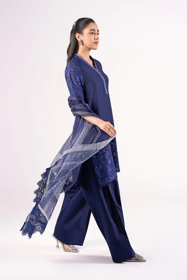 Maria B | Basics RTW | 3 Pc Embroidered Dobby Suit | MB-CS25-137