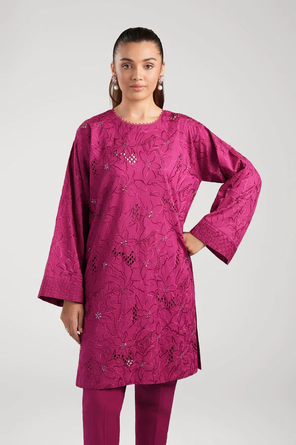 Maria B | Basics RTW | 3 Pc Embroidered Dobby Suit | MB-CS25-13
