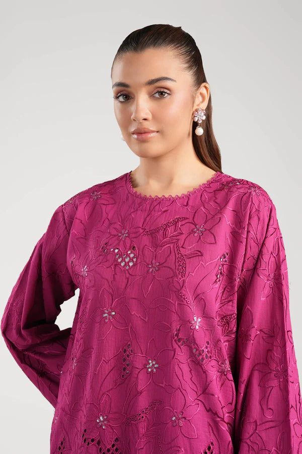 Maria B | Basics RTW | 3 Pc Embroidered Dobby Suit | MB-CS25-13