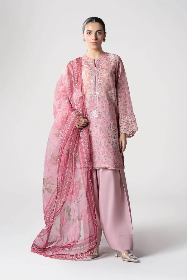 Maria B | Basics RTW | 3 Pc Embroidered Dobby Suit | MB-CS25-145
