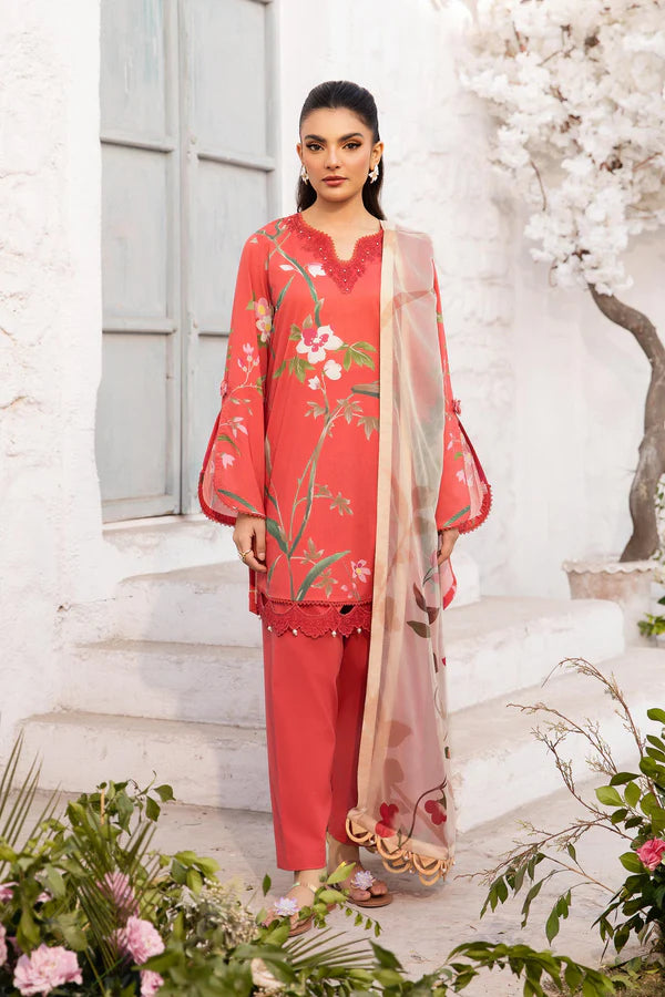 Maria B | M Basic Summer Lawn 25 | MB-CUS25-707B