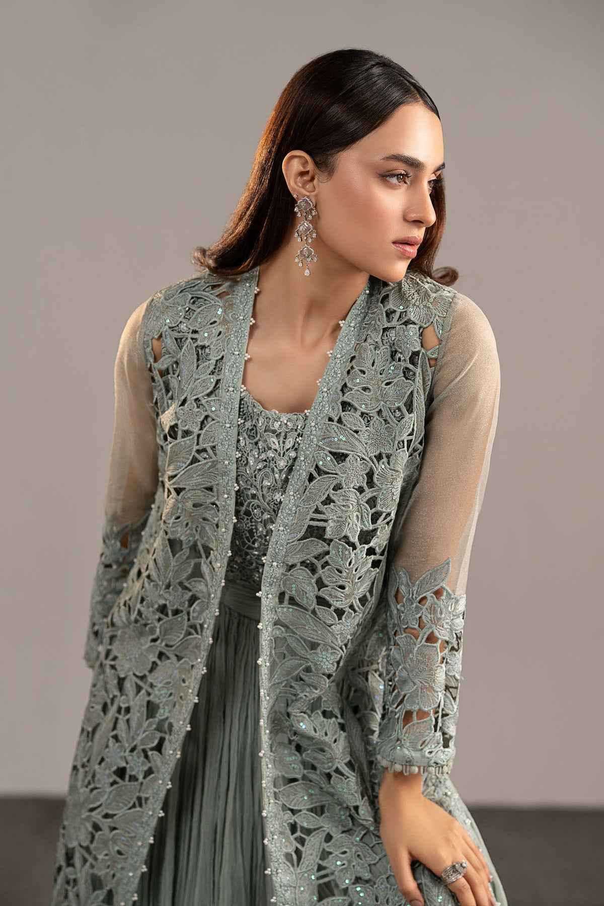 Maria B | Luxury Formals | MGL-EF26-01-Ice Blue