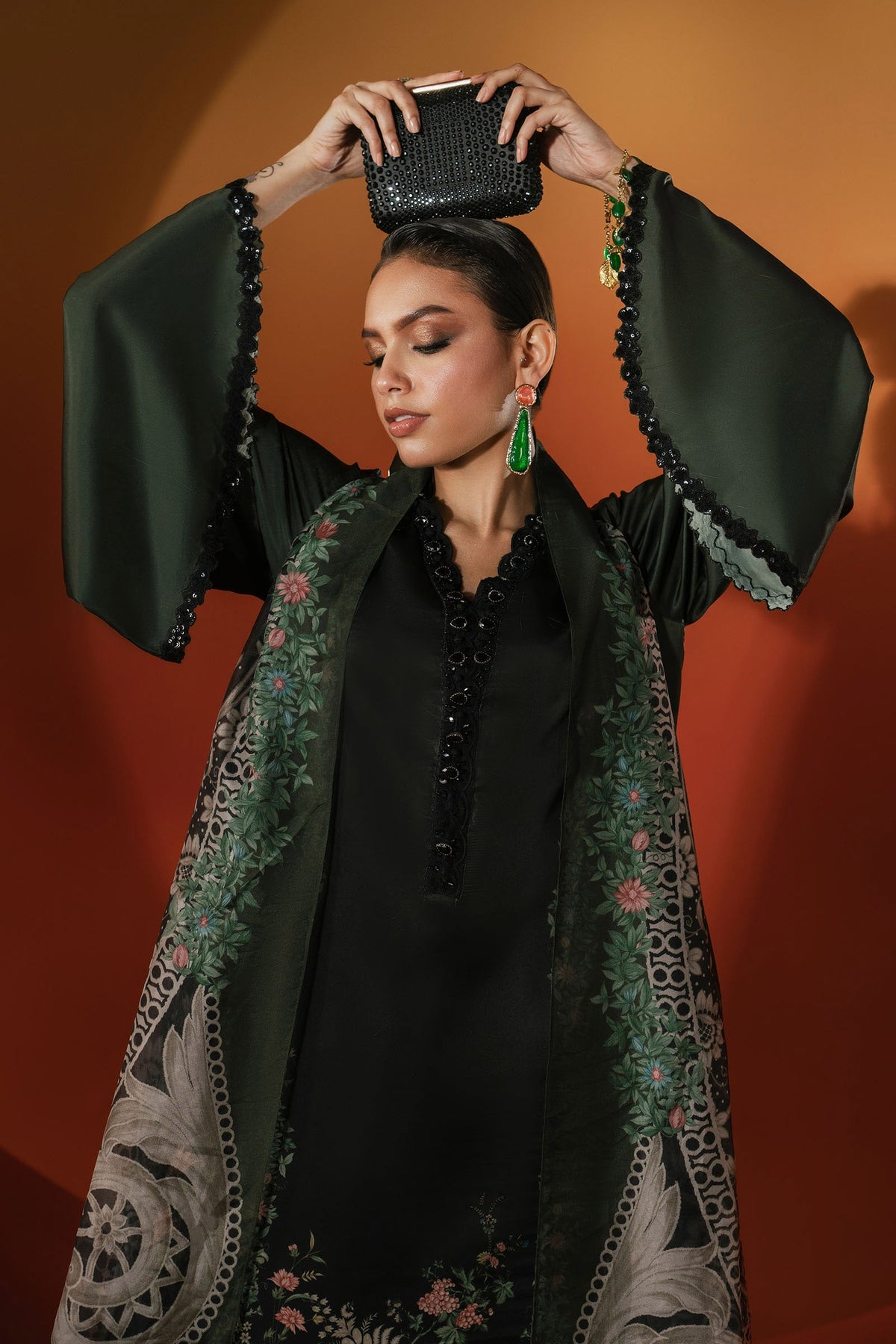 Maria B | Luxury Pret Pre Fall | MPS-EF26-06R1-Green