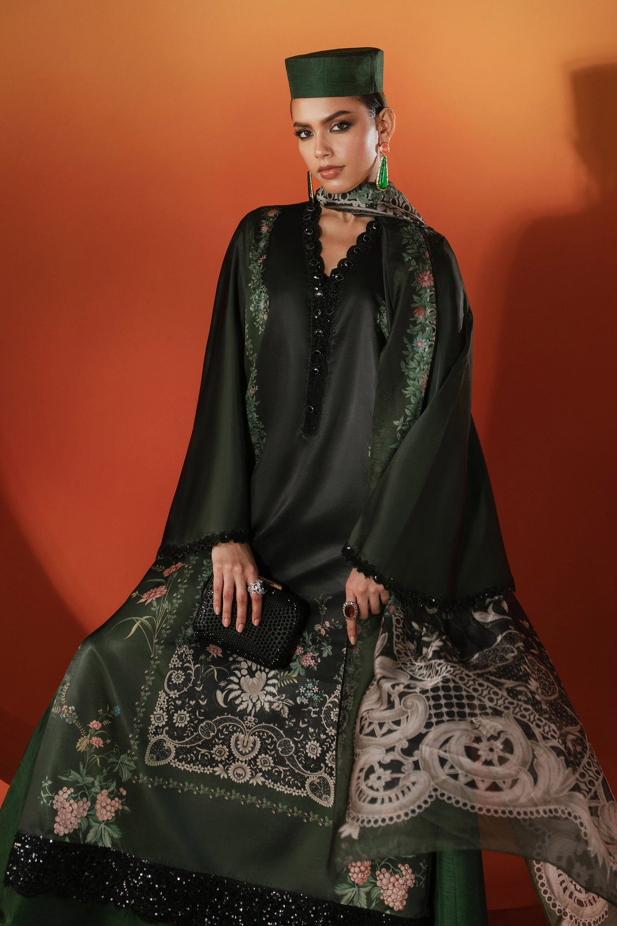 Maria B | Luxury Pret Pre Fall | MPS-EF26-06R1-Green
