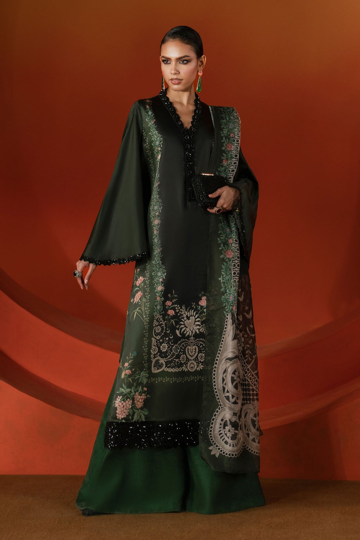 Maria B | Luxury Pret Pre Fall | MPS-EF26-06R1-Green