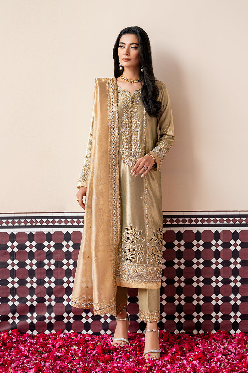 Mushq | Sunehri Lama Silk | Soraya