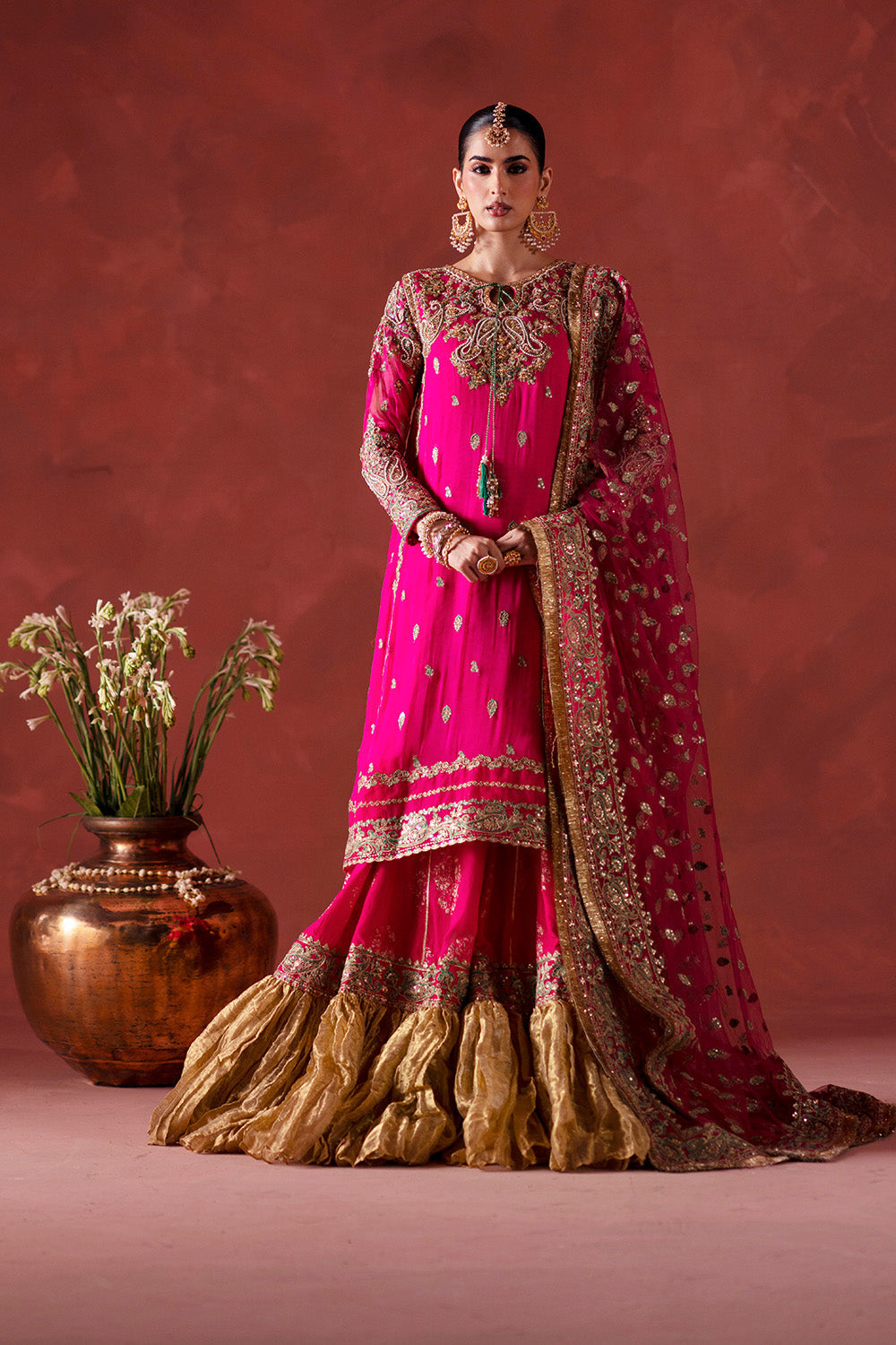 Maryum N Maria | Luxury Silk | DHOOLAK - MSS5898