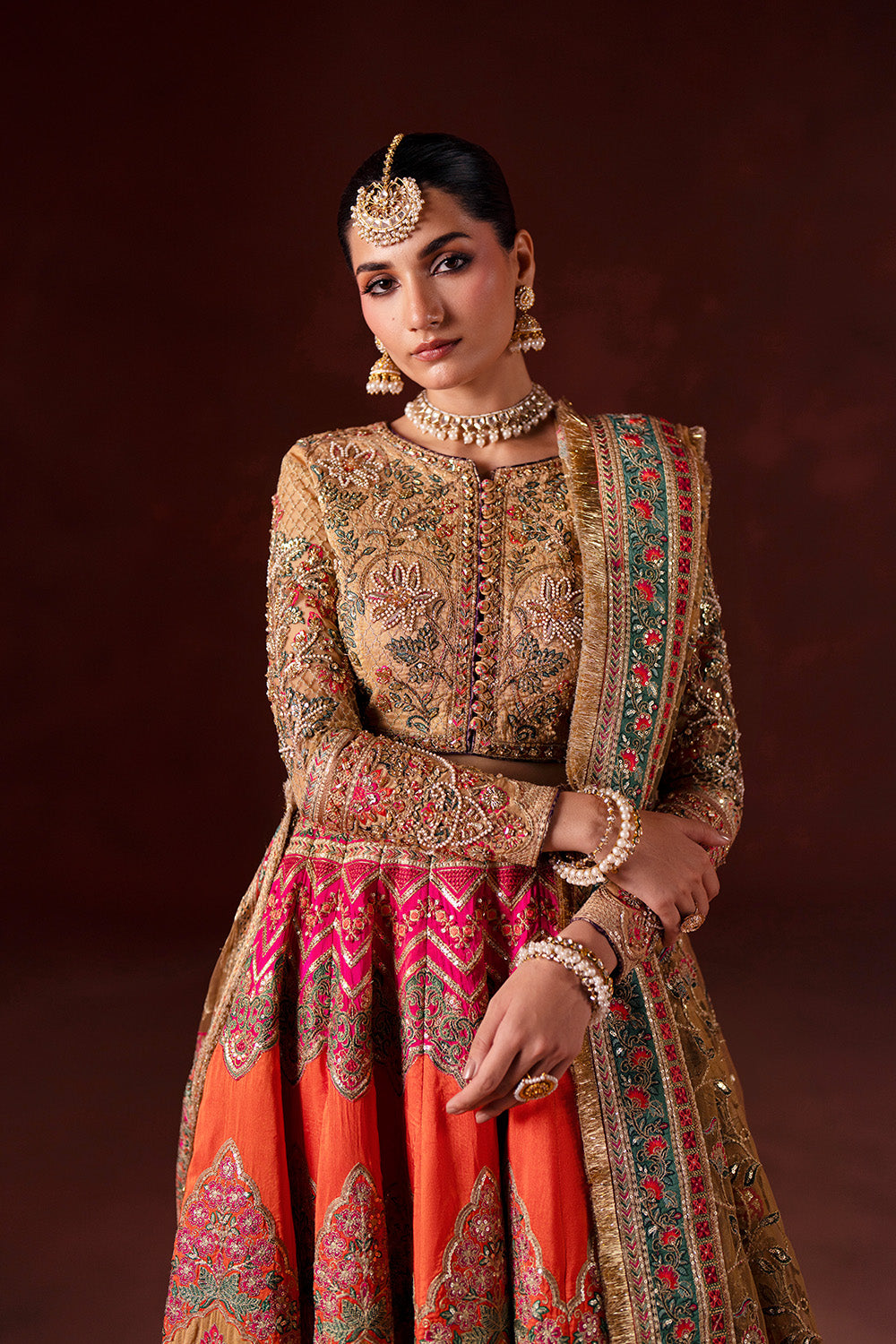 Maryum N Maria | Luxury Silk | RUNG DE BASANTI - MSS5904