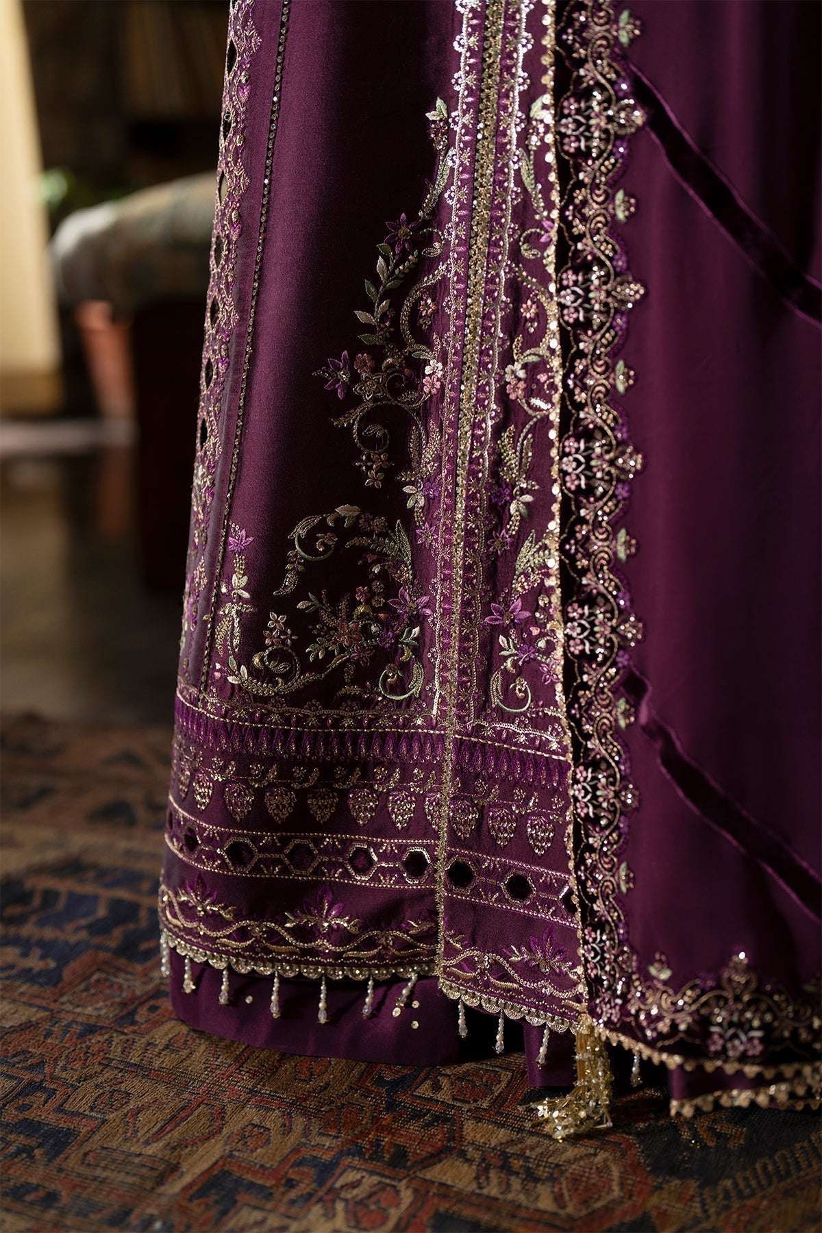 Saad Bin Shahzad | silk Formals | Laila