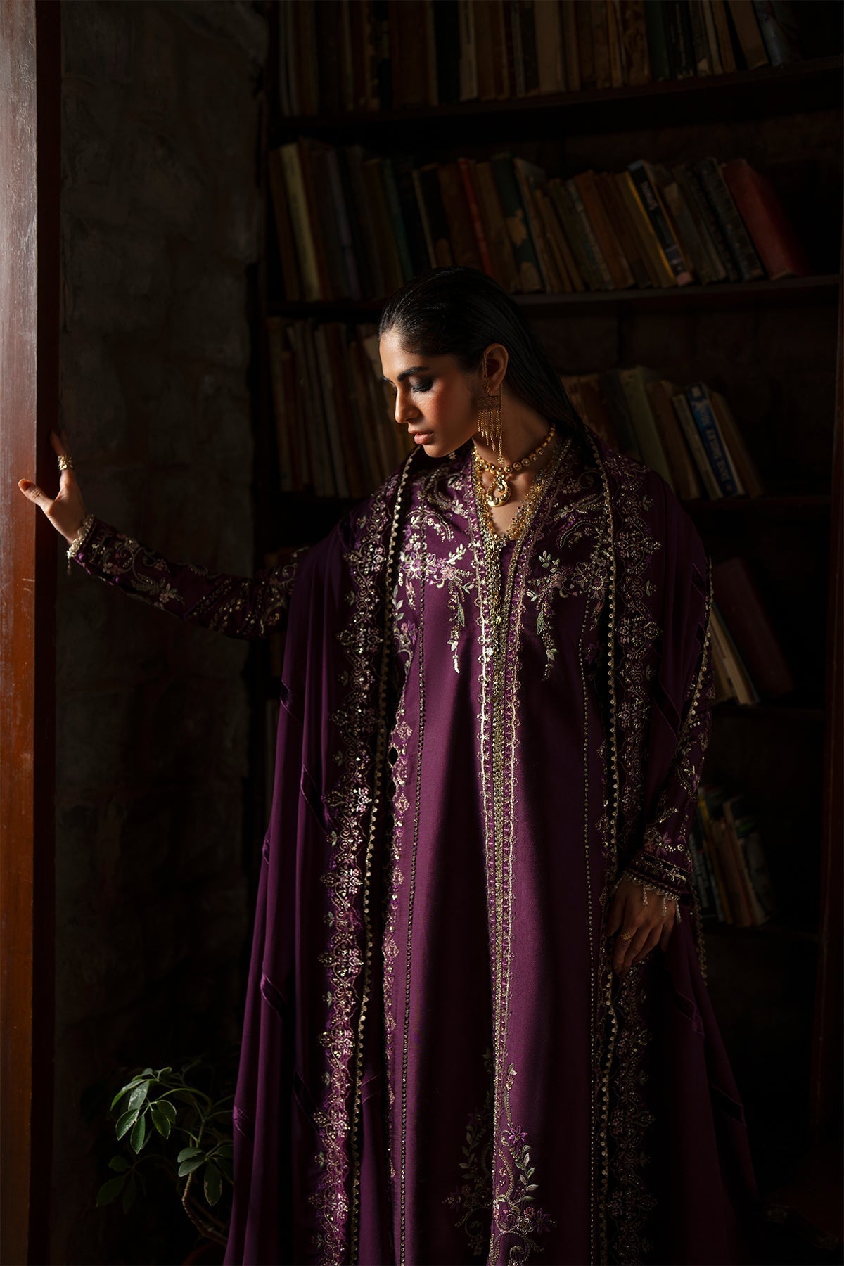 Saad Bin Shahzad | silk Formals | Laila