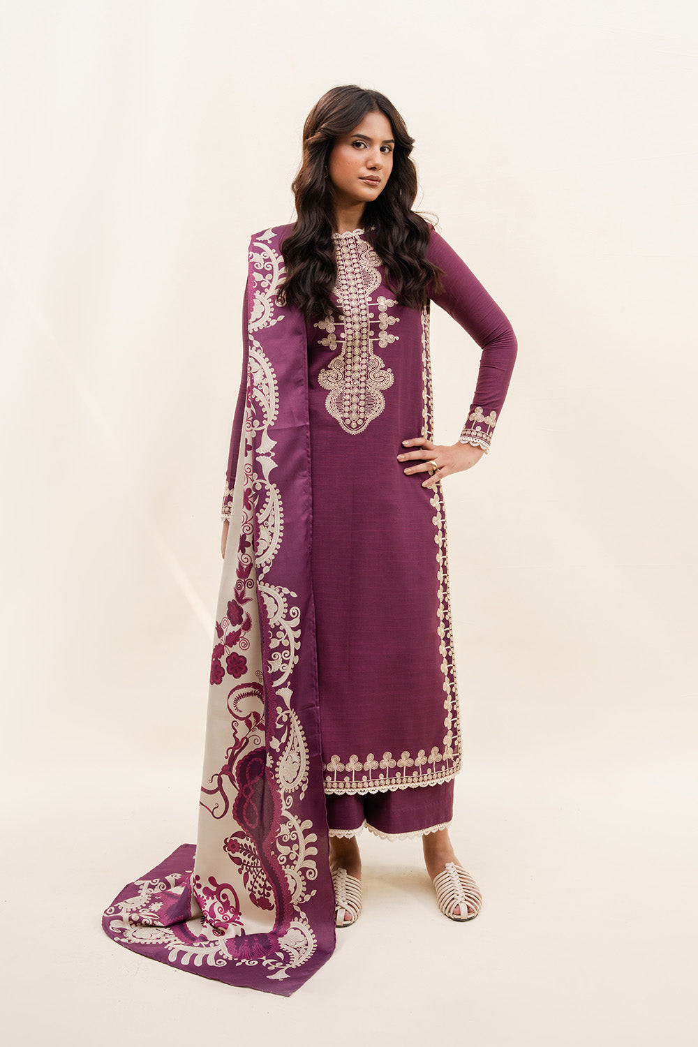 Maryum N Maria | Latte Layers Pret | CHAI CLOUD - MWS5825
