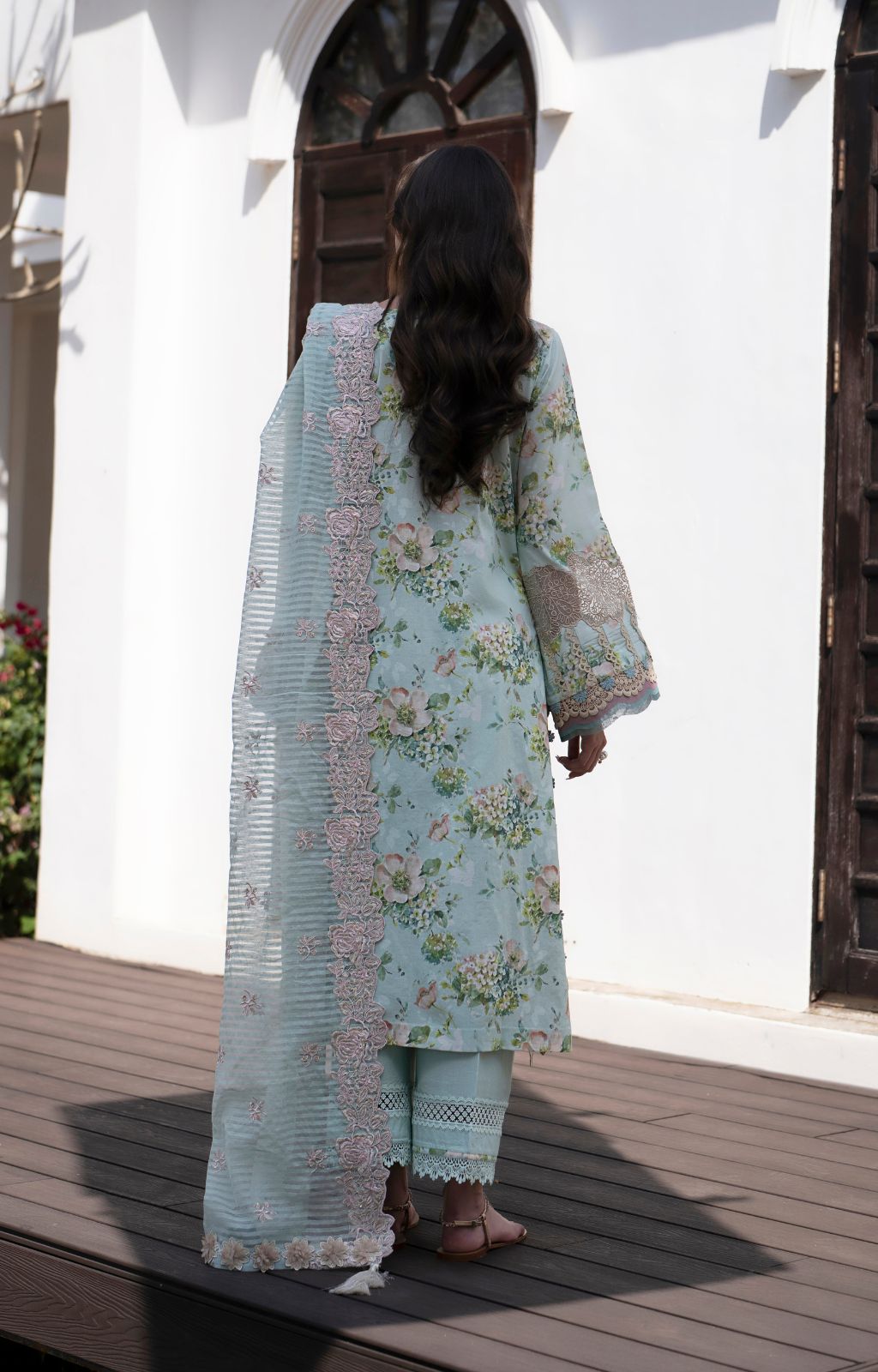 AJR Couture | Printakari Lawn 25 | Myrtle