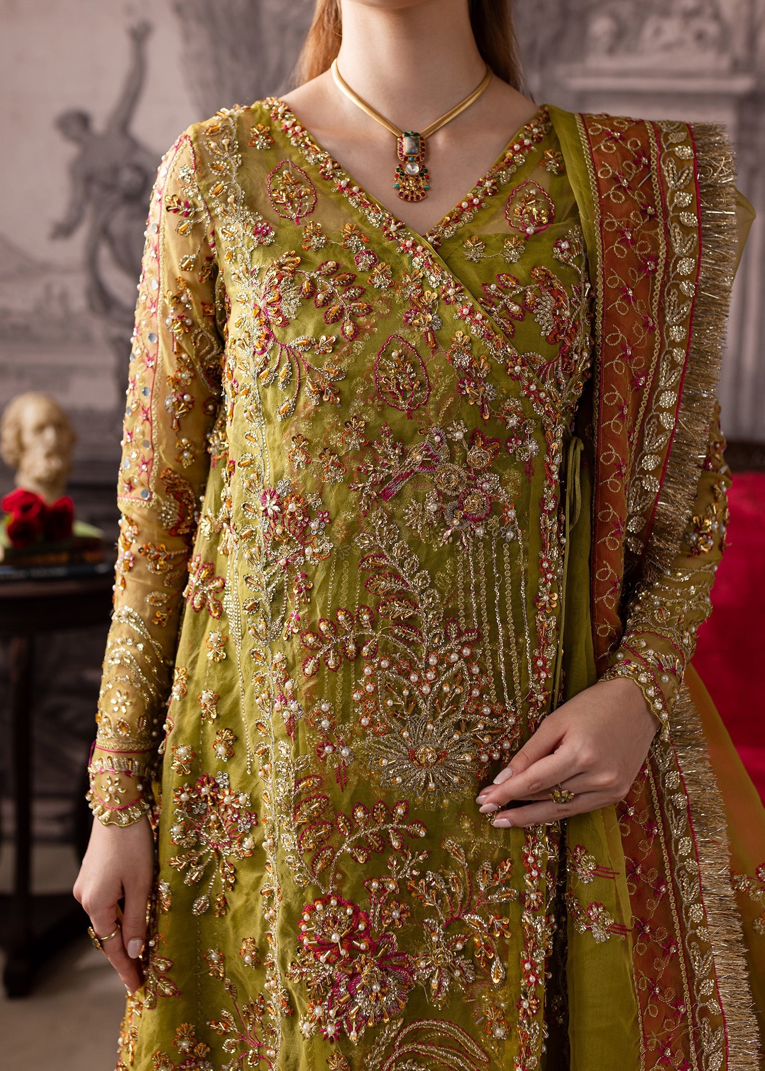 Maria Osama Khan | Mystara Wedding Festive | Noir