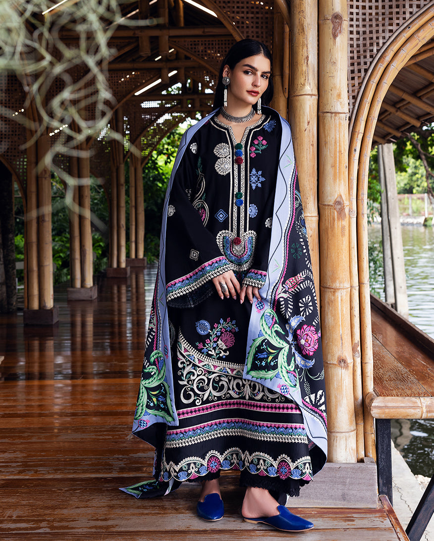 Mushq | Hemline Karandi | Midnight Rune