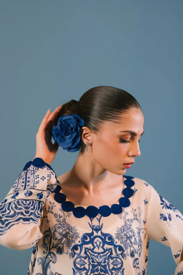 Sammy K | Lawn Pret 25 |Blue Bell