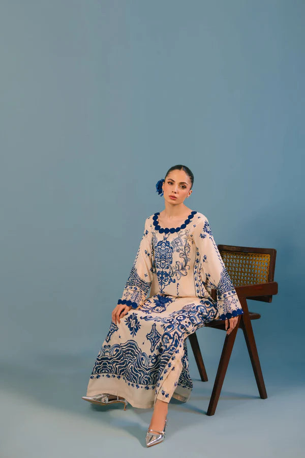 Sammy K | Lawn Pret 25 |Blue Bell