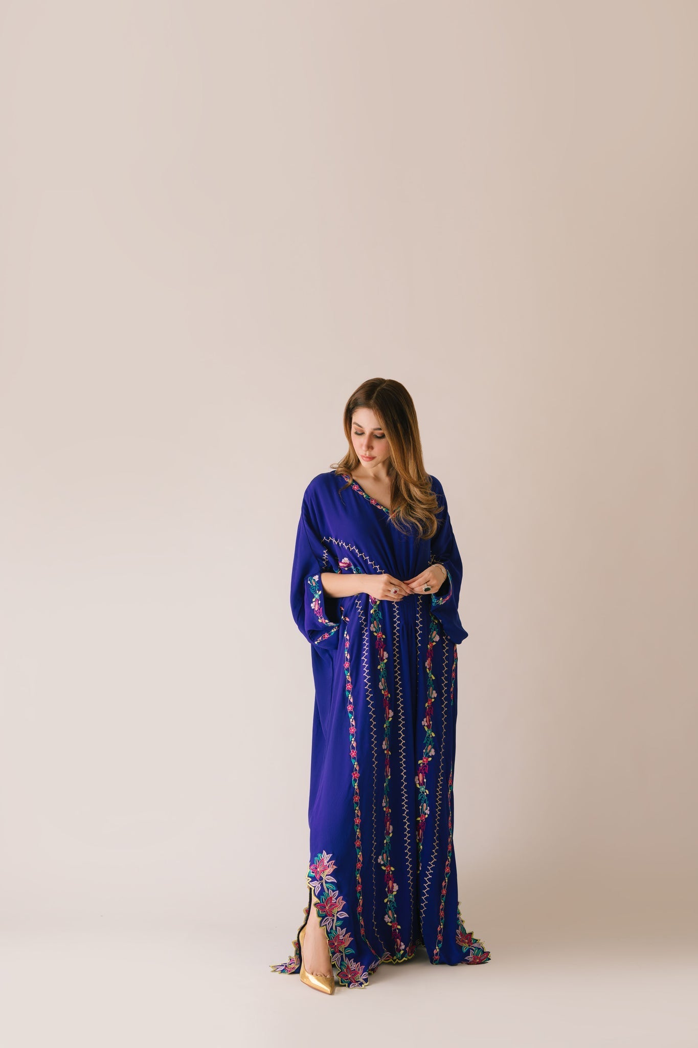 Sammy K | Aadat Festive Edition | Blue Bell Caftan
