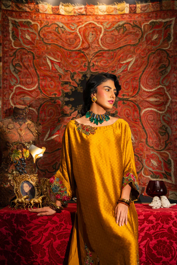 Nilofer Shahid | Aatish the Fire Within | Sunehri (1pc) – Aatish The Fire within
