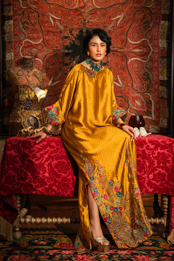 Nilofer Shahid | Aatish the Fire Within | Sunehri (1pc) – Aatish The Fire within