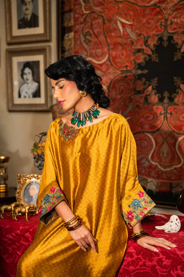 Nilofer Shahid | Aatish the Fire Within | Sunehri (1pc) – Aatish The Fire within