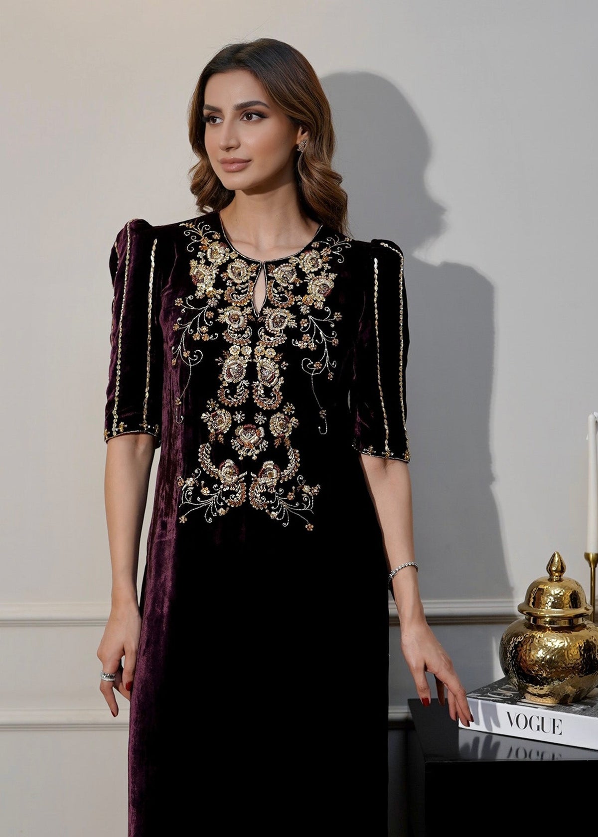 Mahum Asad | Voila Velvets | Jade