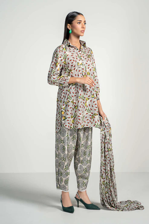Maria B | Luxury Winter Pret 25 | PS-PF24-01-Beige