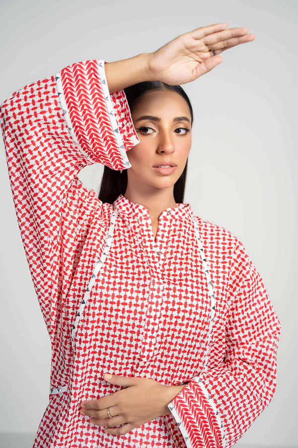 Maria B | Luxury Winter Pret 25 | PS-PF24-05-Red