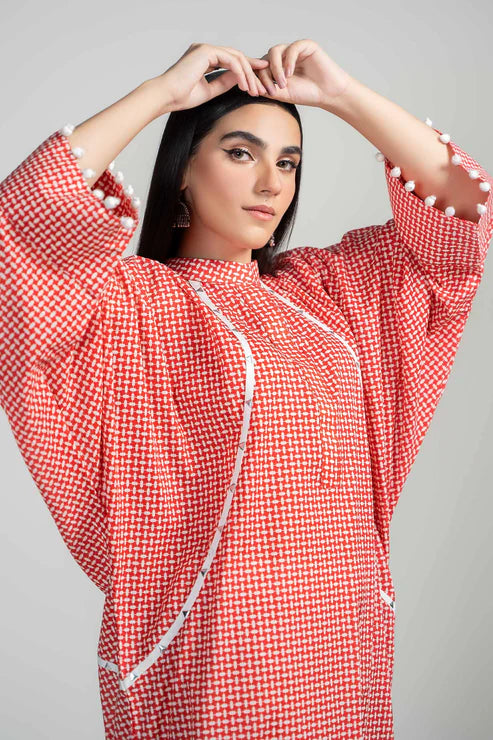 Maria B | Luxury Winter Pret 25 | PS-PF24-09-Red