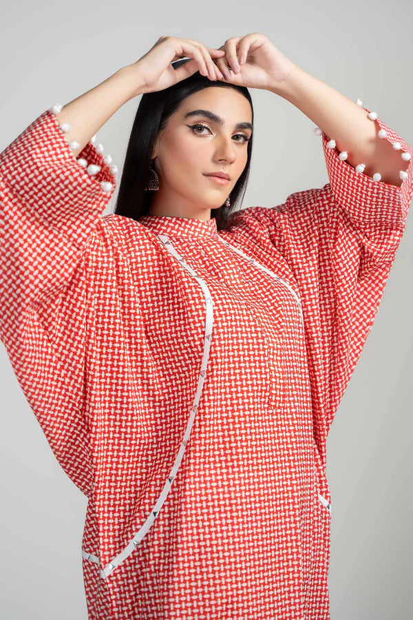 Maria B | Luxury Winter Pret 25 | PS-PF24-09-Red