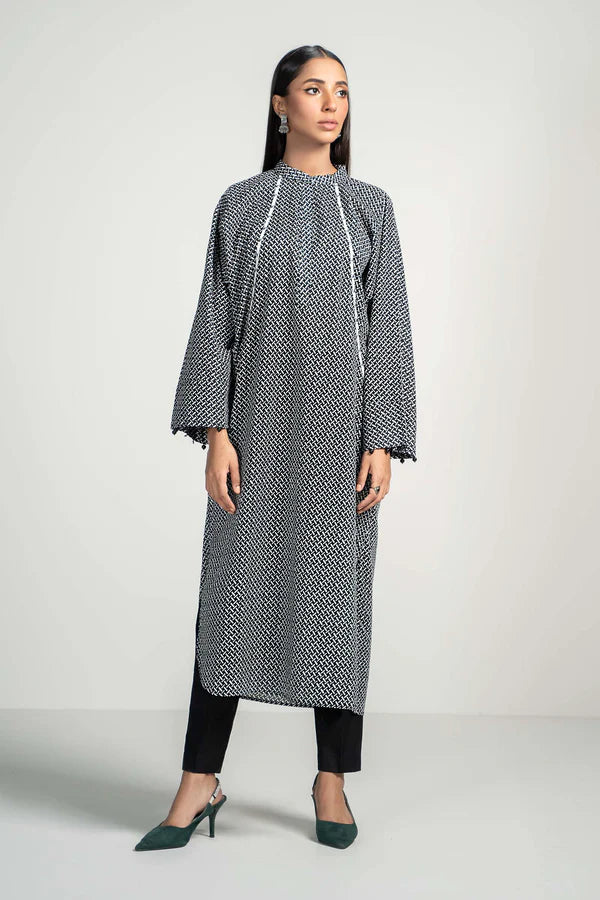 Maria B | Luxury Winter Pret 25 | PS-PF24-09-Black