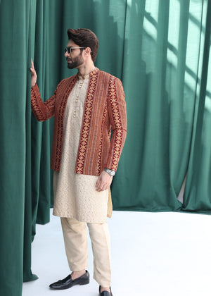 Binzamin Prince Coat 4 (3 Piece)