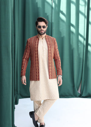 Binzamin Prince Coat 4 (3 Piece)