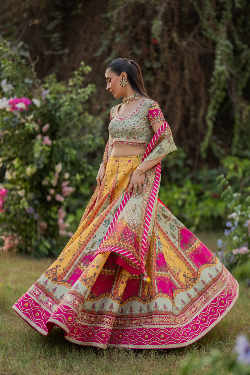 Qalamkar | Luxe Silk | UA-08 LUNA