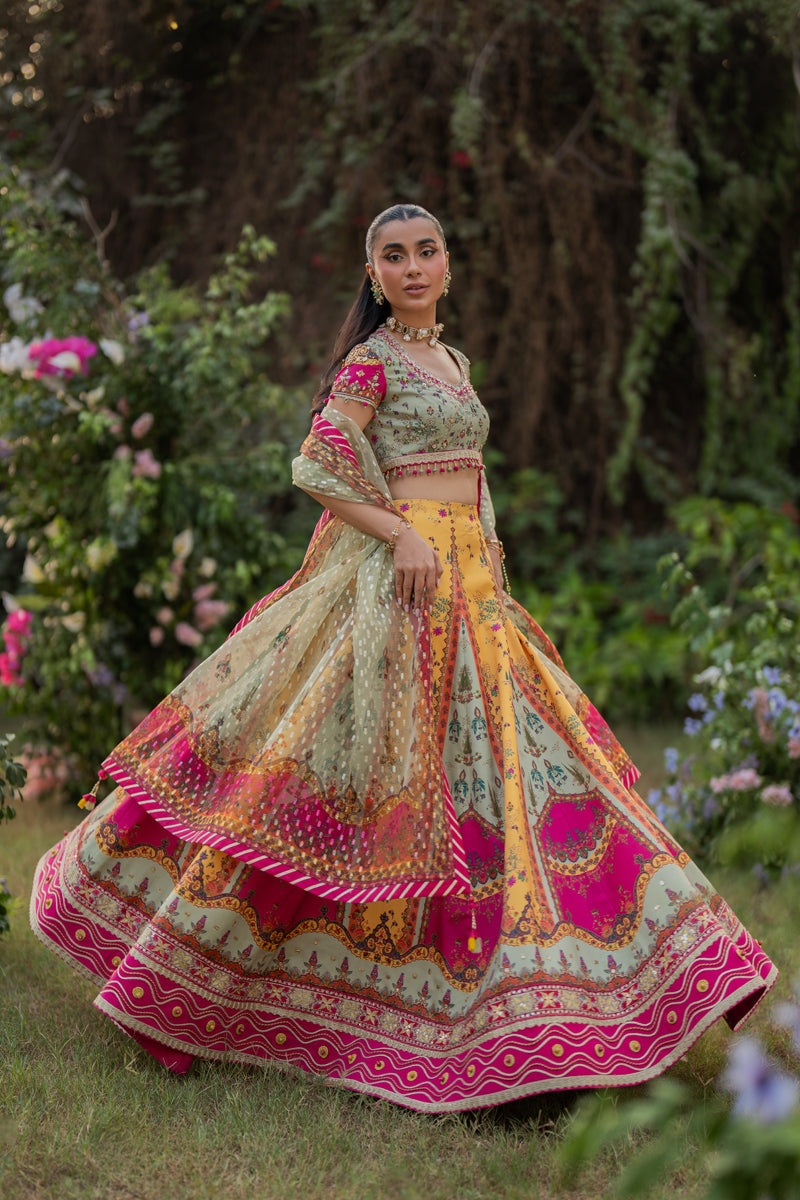 Qalamkar | Luxe Silk | UA-08 LUNA