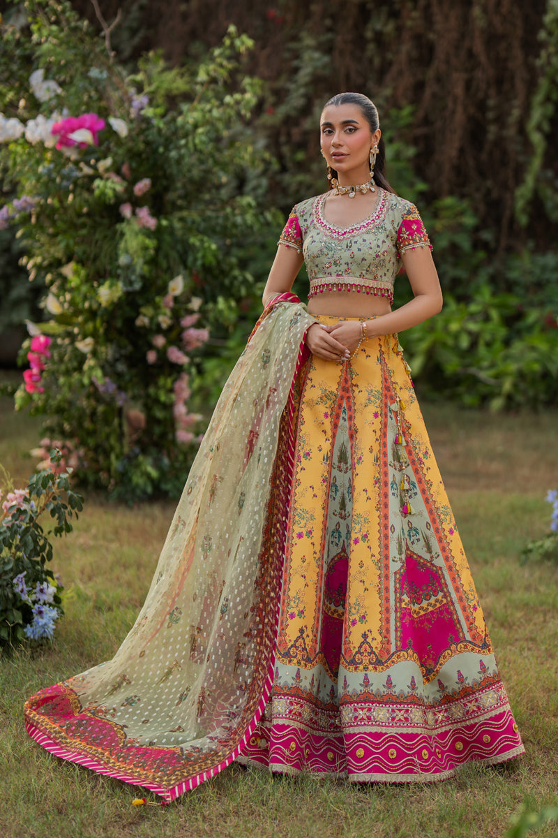 Qalamkar | Luxe Silk | UA-08 LUNA