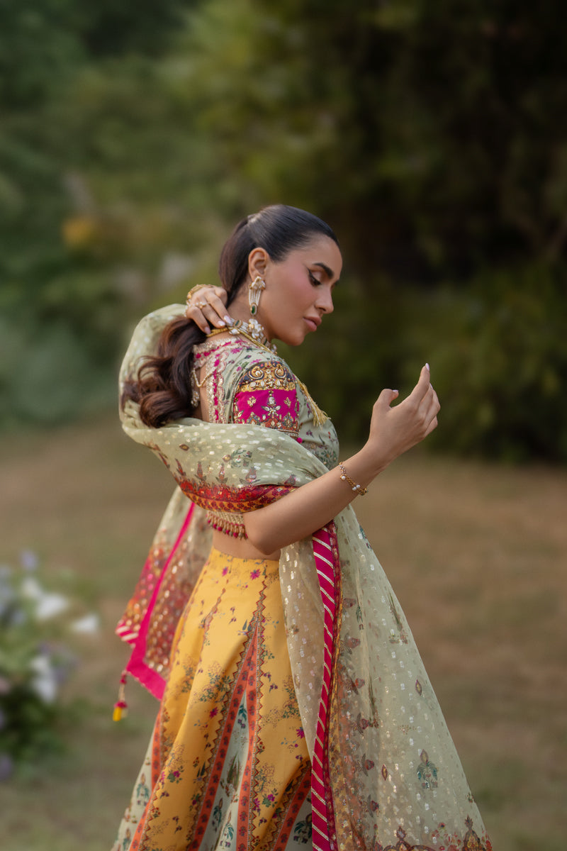 Qalamkar | Luxe Silk | UA-08 LUNA