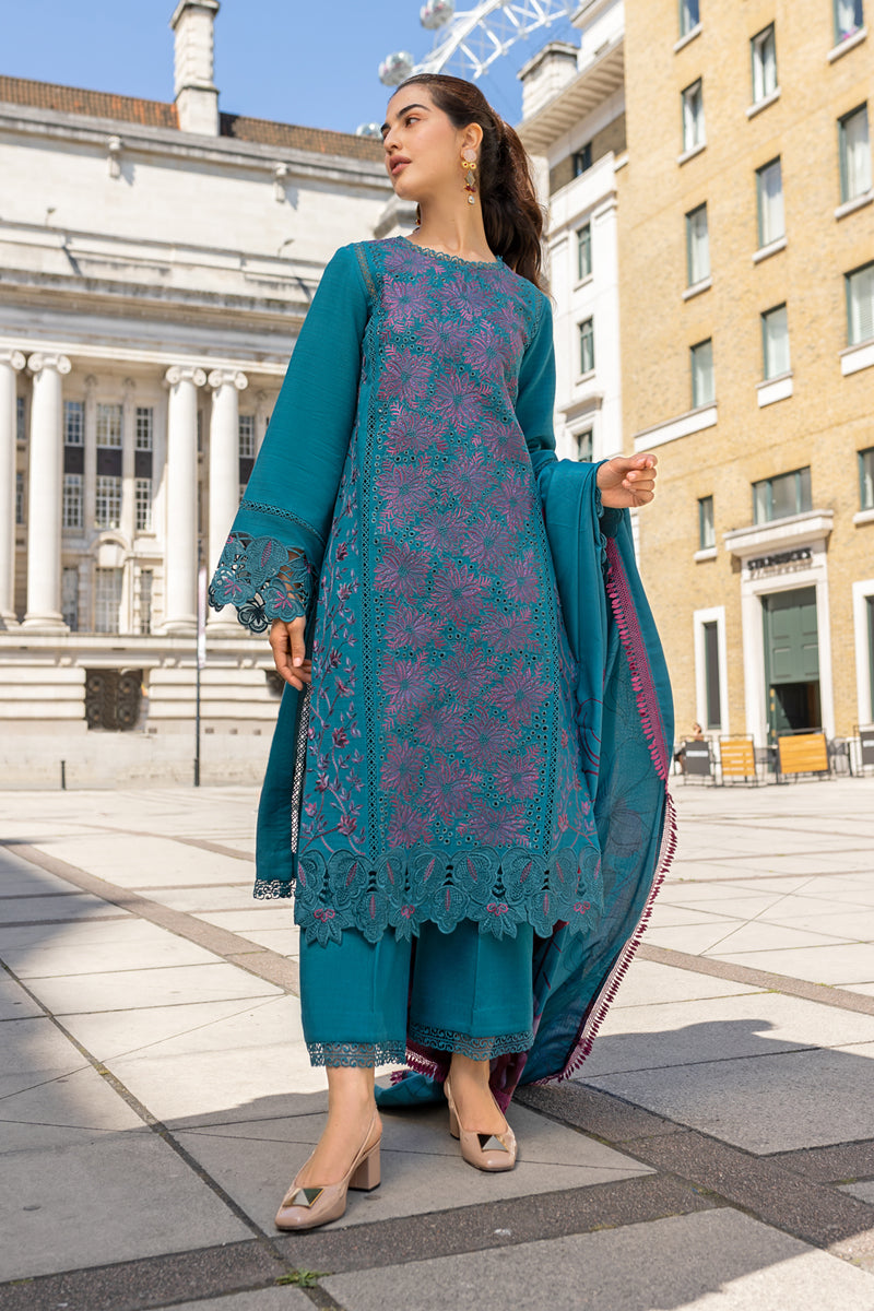 Rangrasiya | Carnation Winter Shawl | Ella