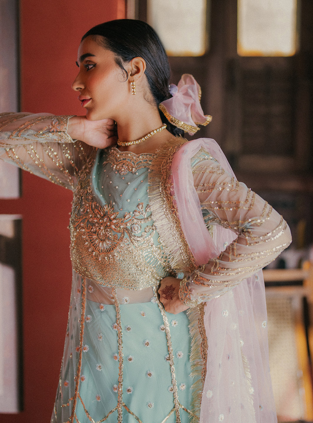 Roheenaz | Pehli Si Muhabbat Wedding Collection | AARZO