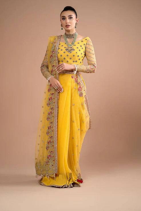 Imrozia Premium | Lumiere Luxury Sarees | 02 Lustrous Gold