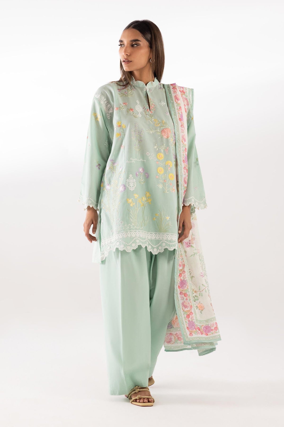 Sana Safinaz | Luxury Pret | Muzlin Lawn Suit SC26MUZ210AP3