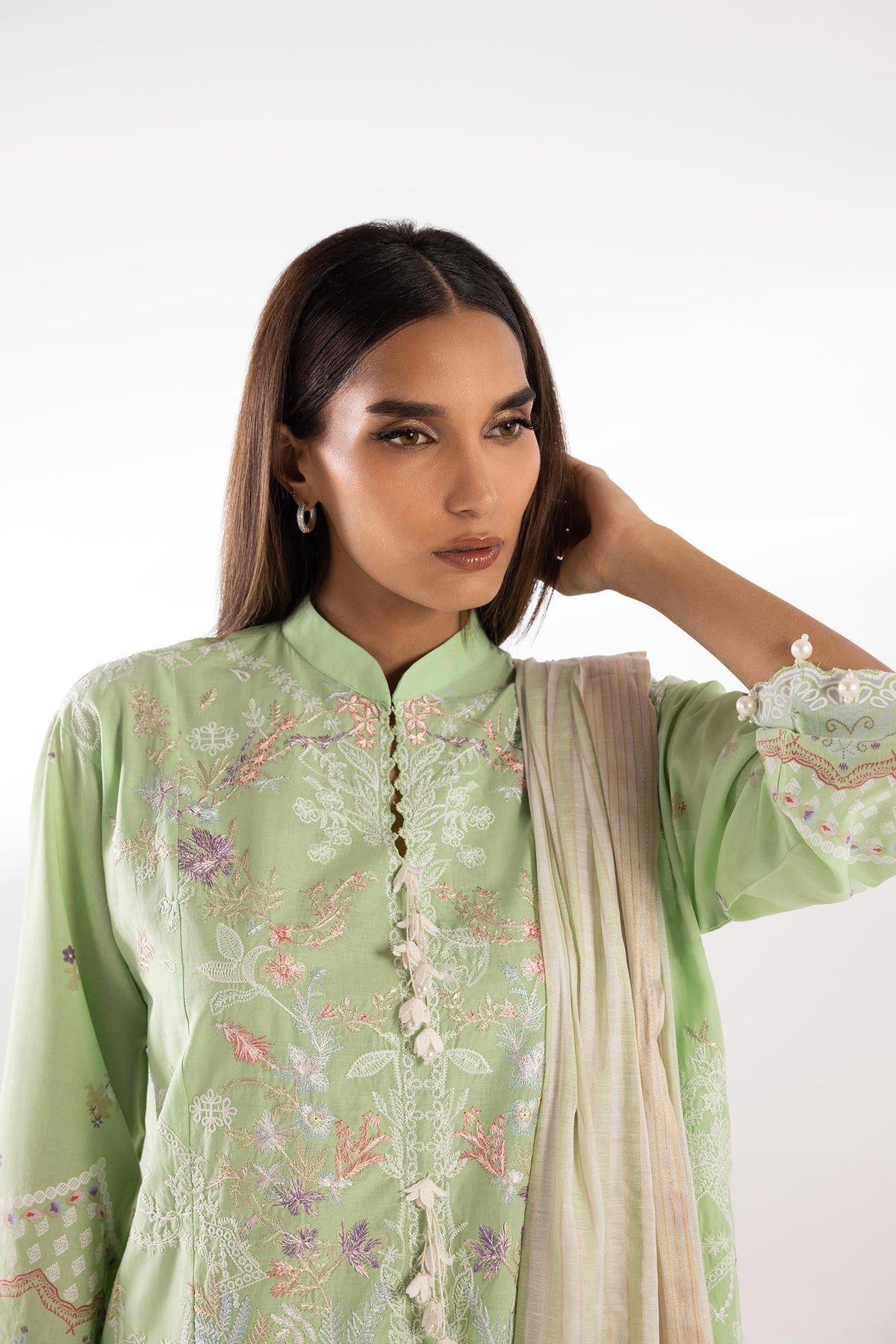 Sana Safinaz | Luxury Pret | Muzlin Lawn Suit SC26MUZ217AP3