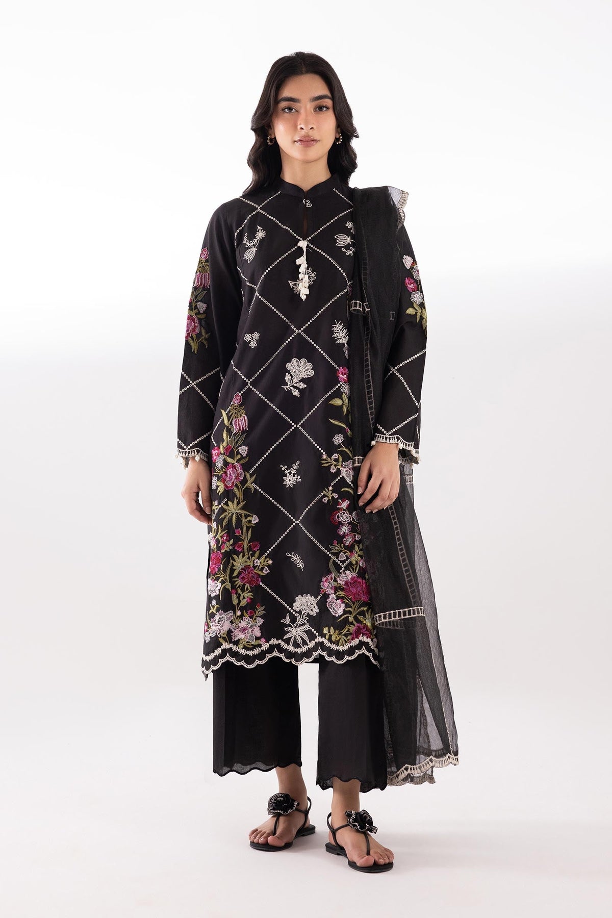 Sana Safinaz | Luxury Pret | Muzlin Lawn Suit SC26MUZ219AP3