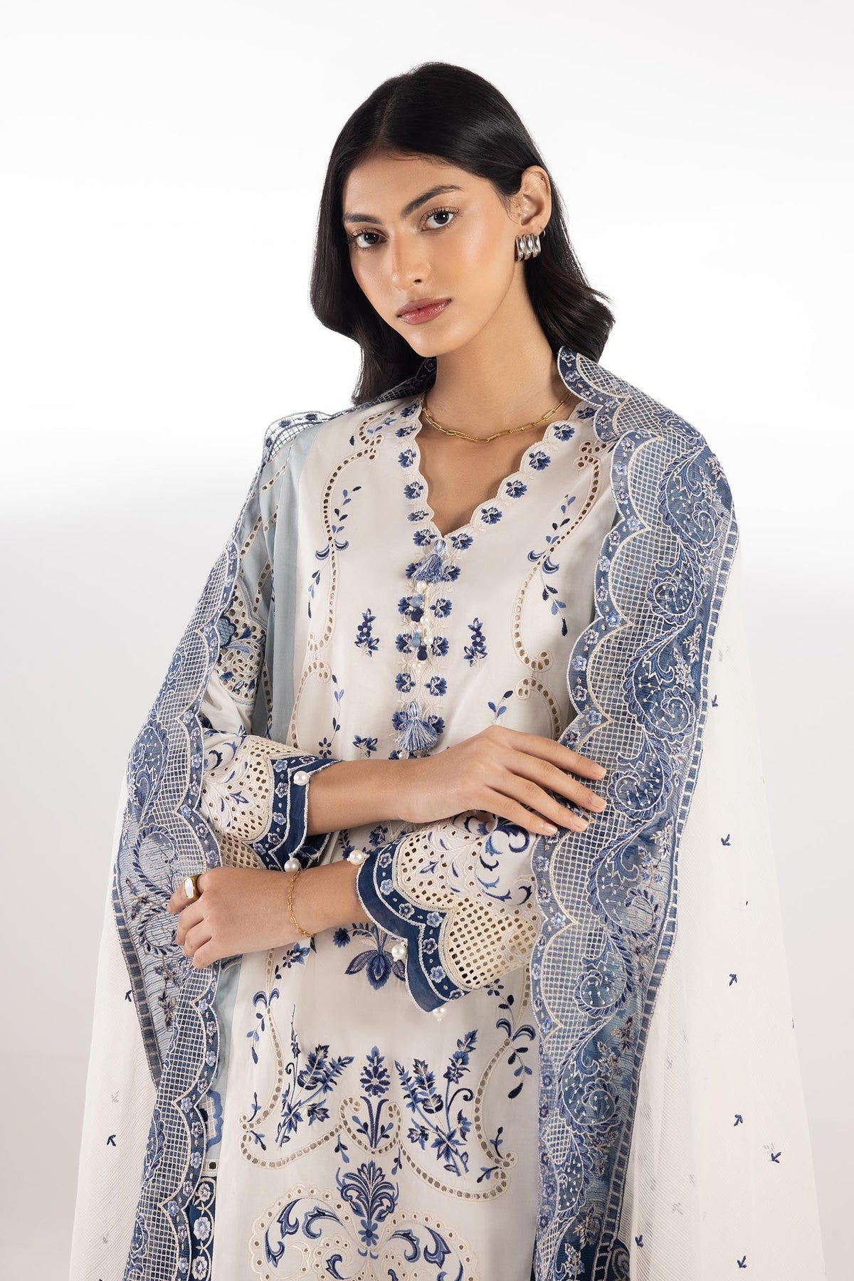 Sana Safinaz | Luxury Pret | Lawn Suit SC26SGE423P3
