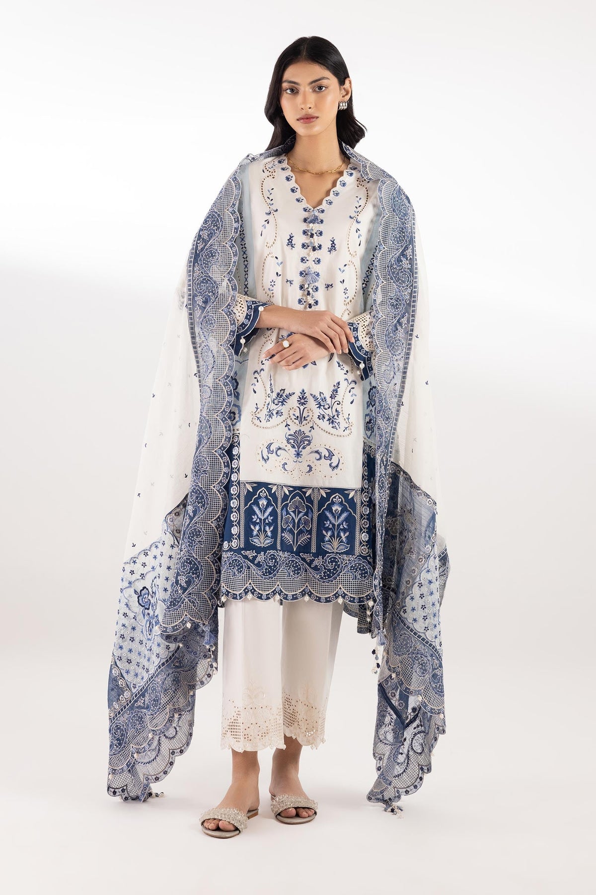 Sana Safinaz | Luxury Pret | Lawn Suit SC26SGE423P3