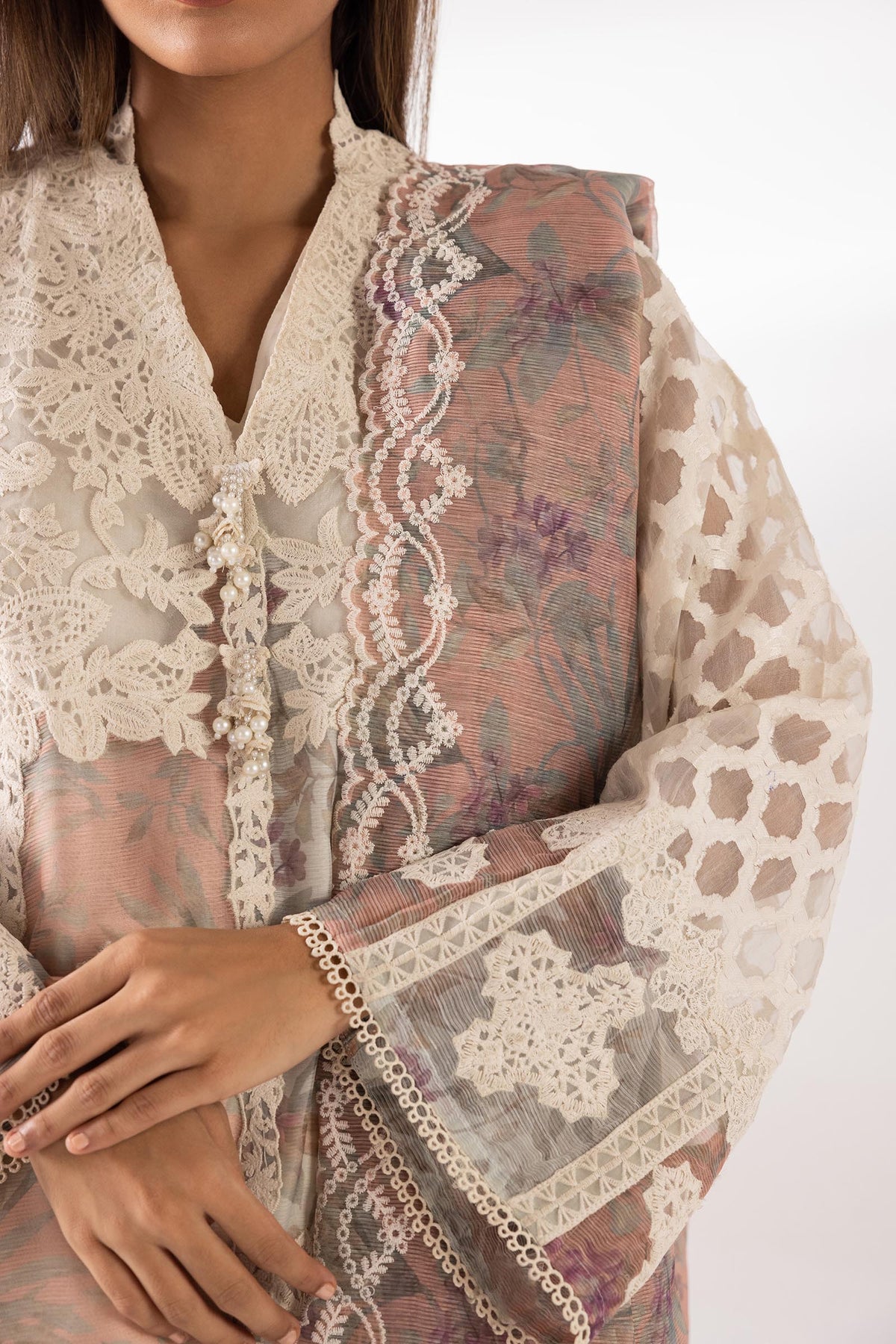 Sana Safinaz | Luxury Pret | Jacquard Suit SC26SGE394P3
