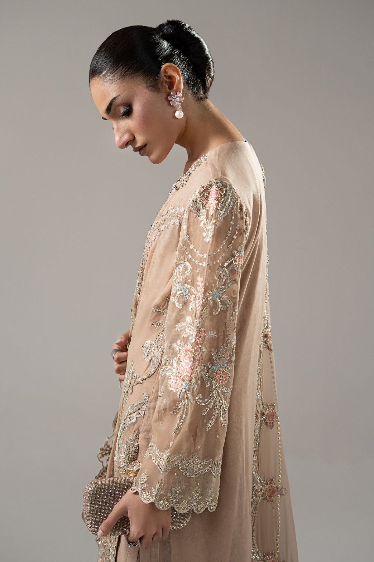 Maria B | Luxury Formals Pre Fall | SF-EA25-18R1-Skin